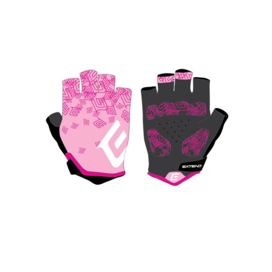 Rękawiczki EXTEND ladies Spirea pink-white XXS