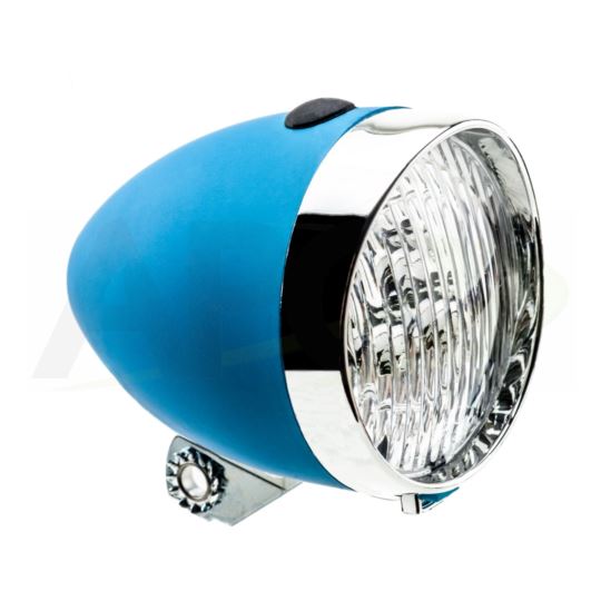 Lampka przód Retro 3 LED niebieska 160302