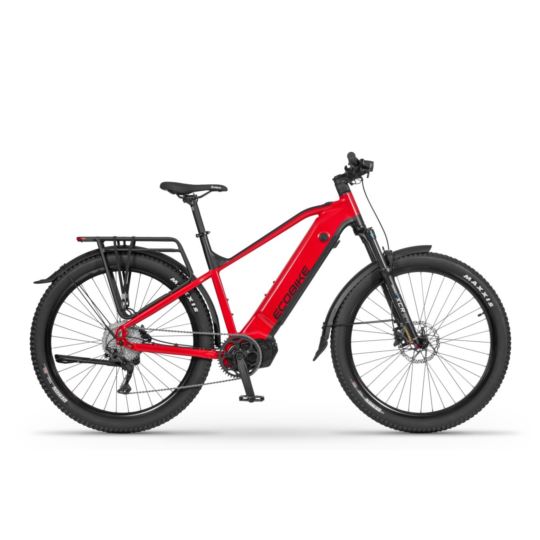 ECOBIKE RX500 21" SUV 960Wh, 130Nm czerwono-czarny