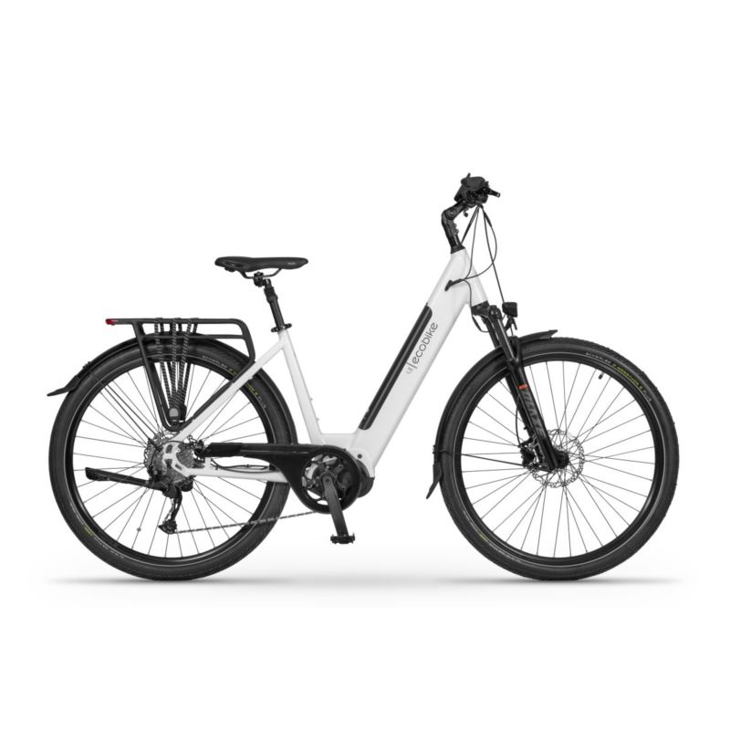 ECOBIKE LX300 19" 672Wh, 100Nm biały