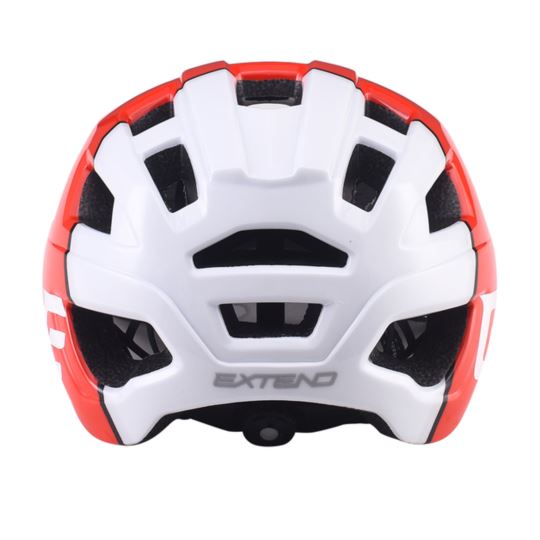 Kask EXTEND Theo red-polar white M/L (58-62cm)