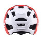 Kask EXTEND Theo red-polar white M/L (58-62cm)